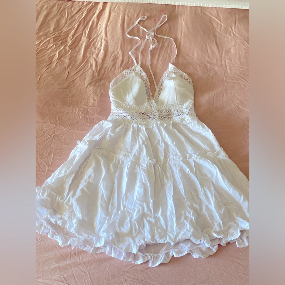White Baby Doll Dress